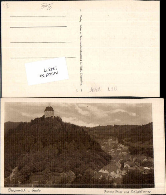 134377,Ziegenrück a. Saale Innere Stadt