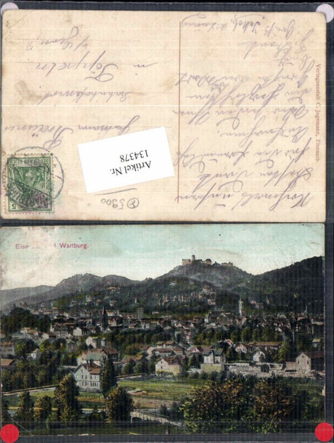 134378, Eisenach Wartburg area houses