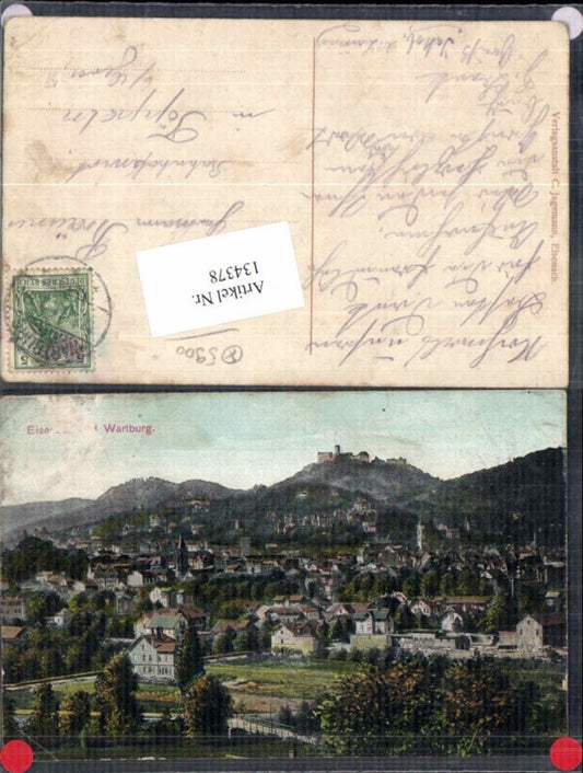134378,Eisenach Wartburg Umgebung Häuser