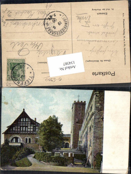 134387,Eisenach Hof Wartburg