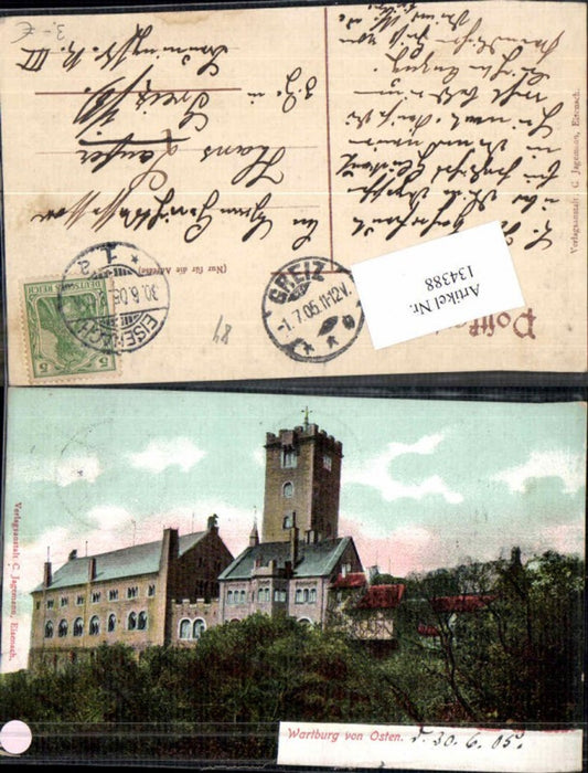 134388,Wartburg bei Eisenach