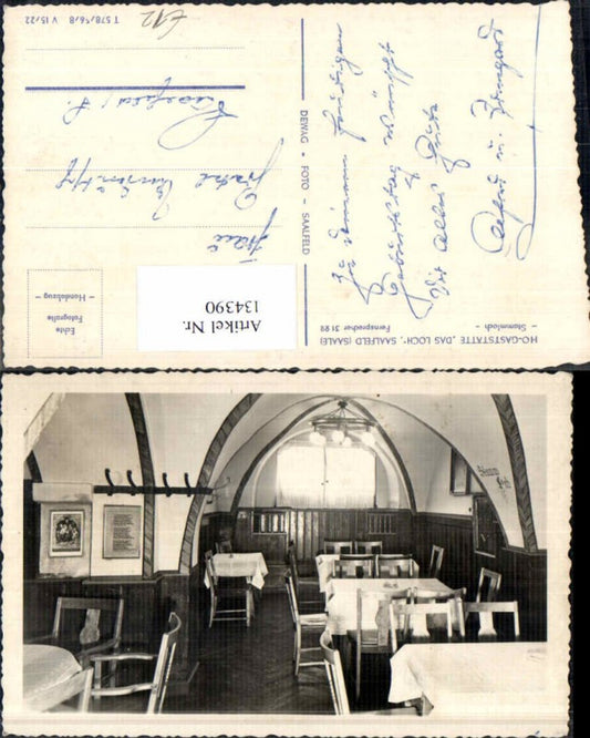 134390,Saalfeld Saale Gasthaus das Loch