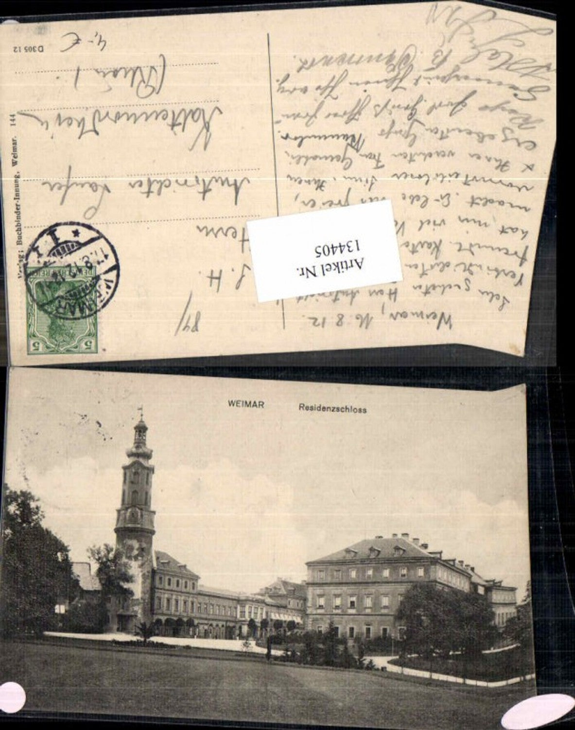 134405,Weimar Residenzschloss
