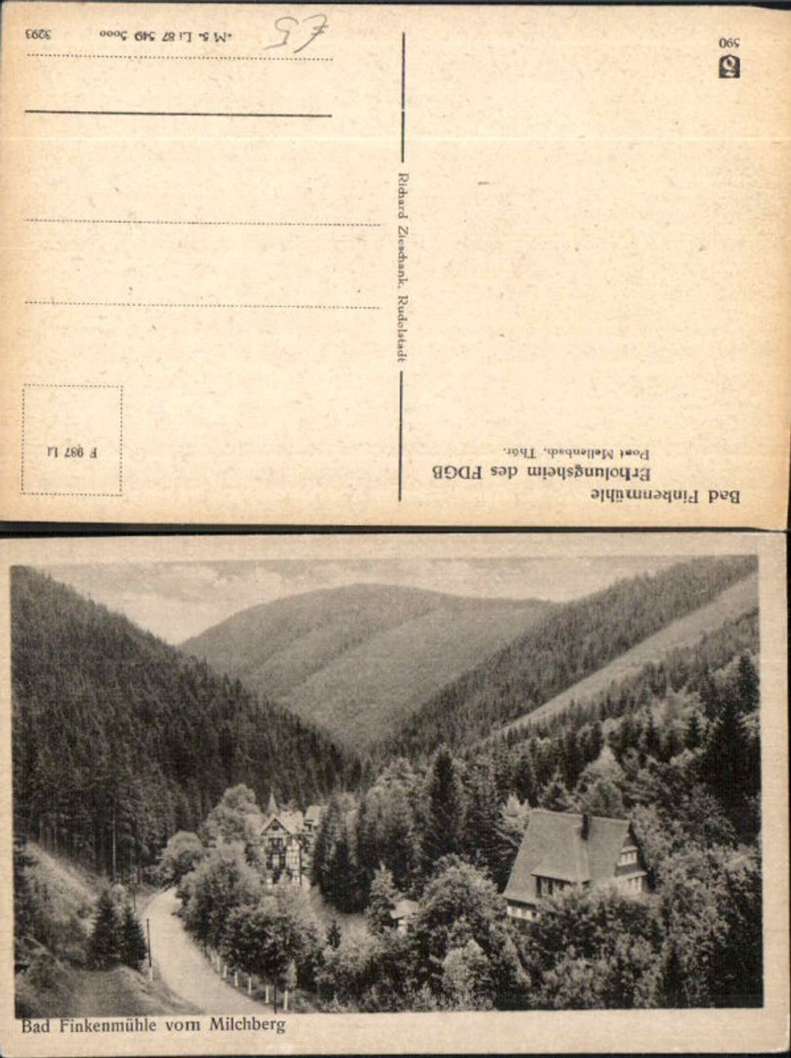 134478,Bad Finkenmühle vom Milchberg bei Mellenbach