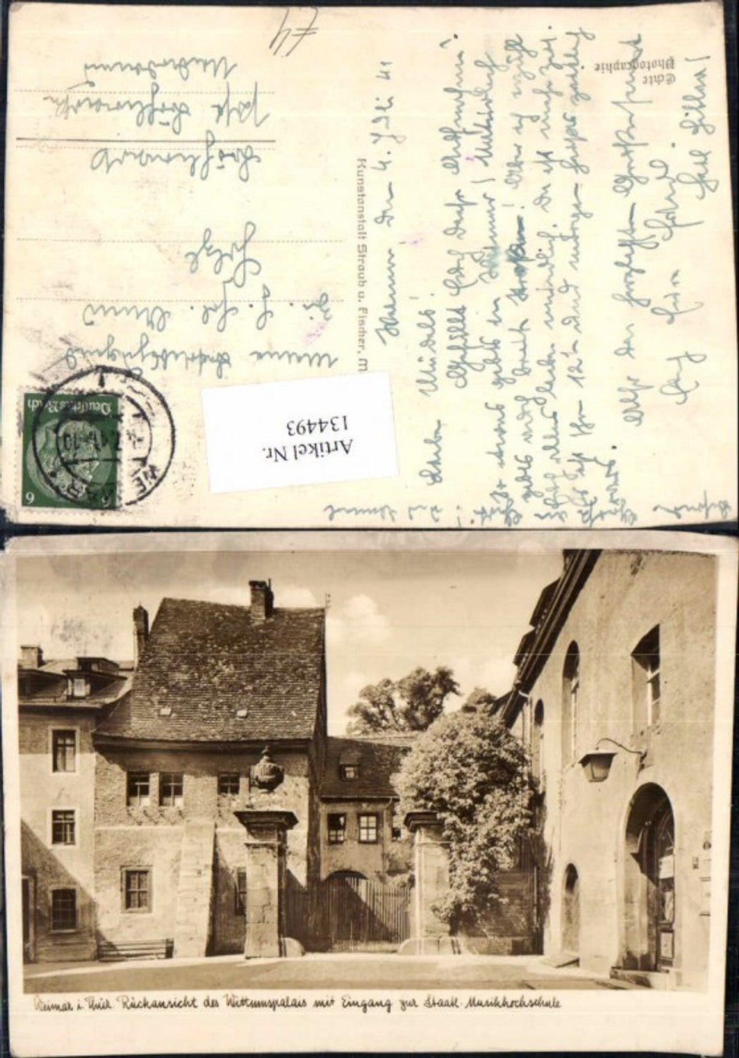 134493,Weimar in Thüringen