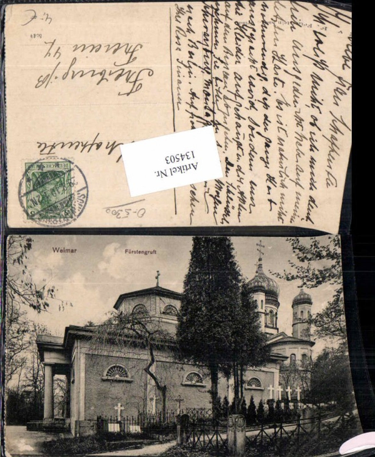134503,Weimar Fürstengruft Partie