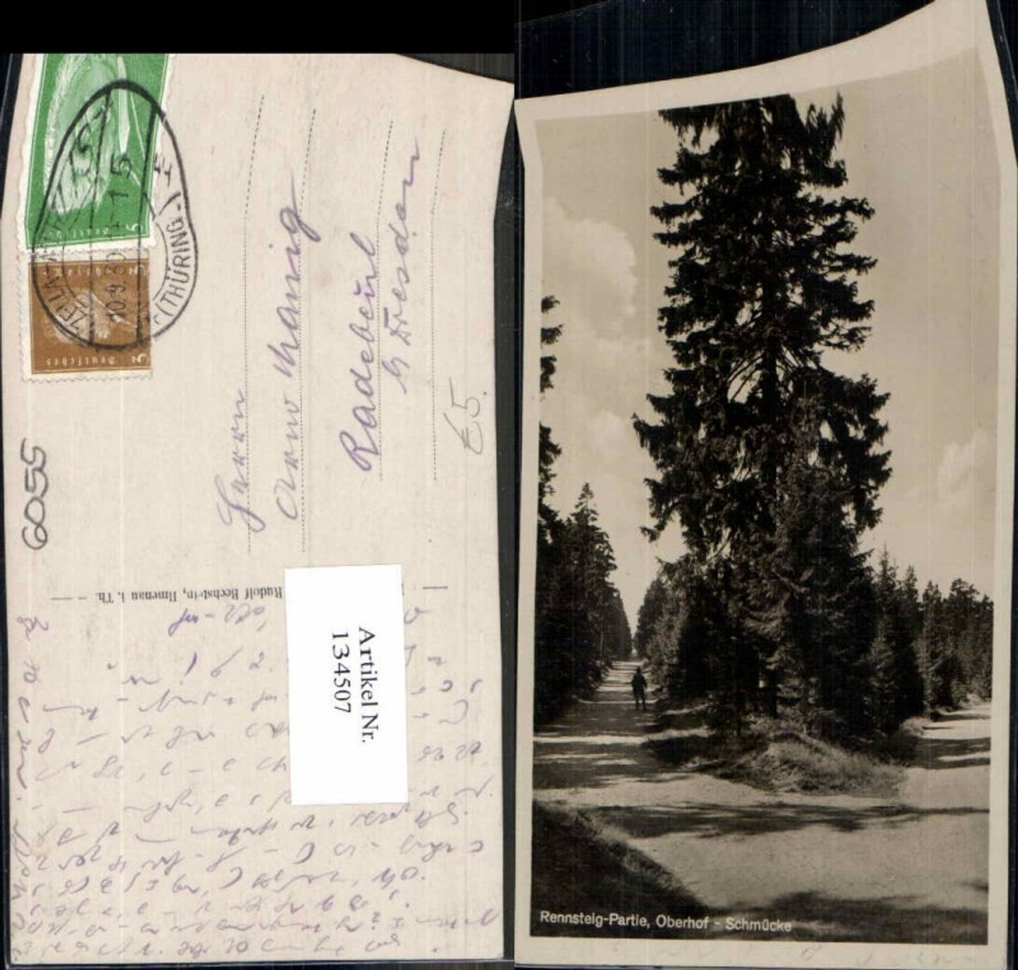 134507,Rennsteig Partie Oberhof Schmücke