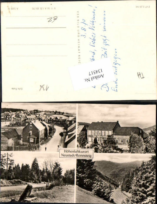 134517,Neustadt am Rennsteig VEB Heimat und Bild
