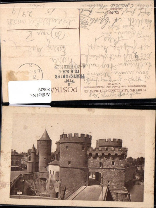 80629,Nordosten Frankreichs Elsass Lothringen Deutsches Tor