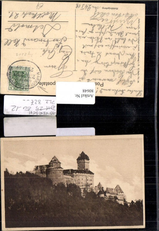 80648,Hochkönigsburg Château du Haut-Knigsbourg Elsass