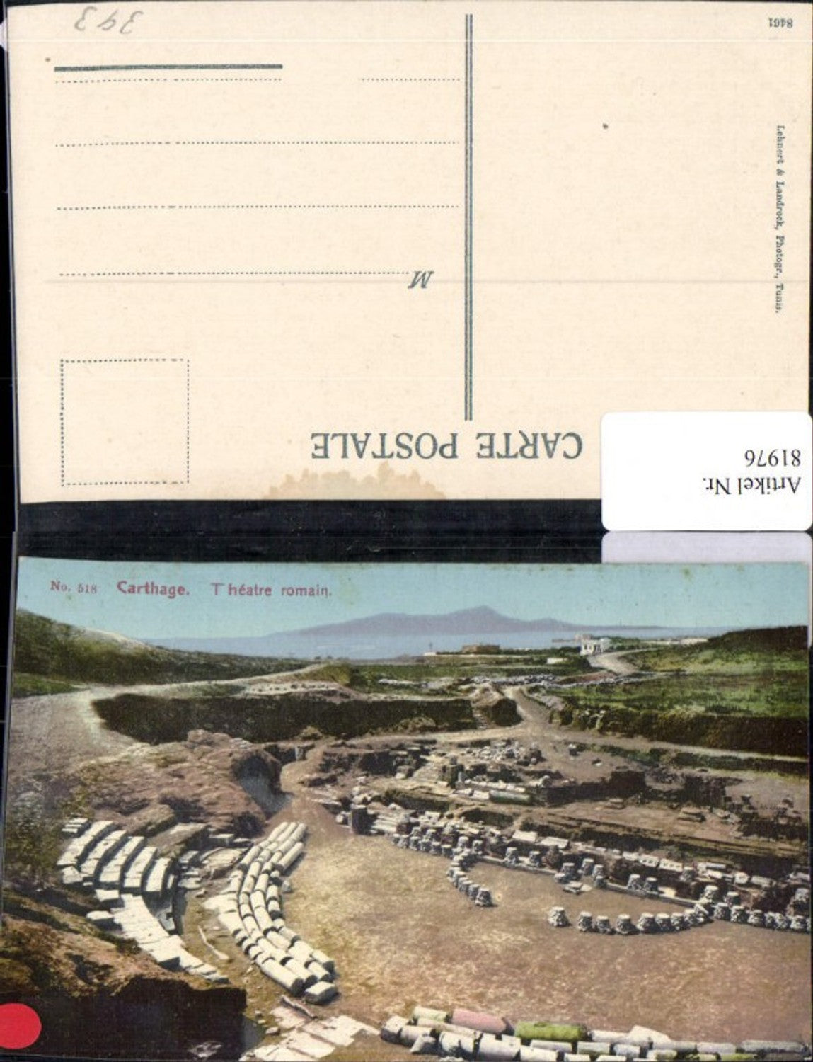 81976, Carthage Theatre Roman