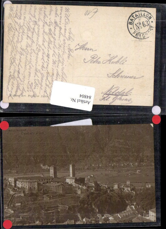 84804, Bellinzona Castello d Uri Burg Kt Waadt