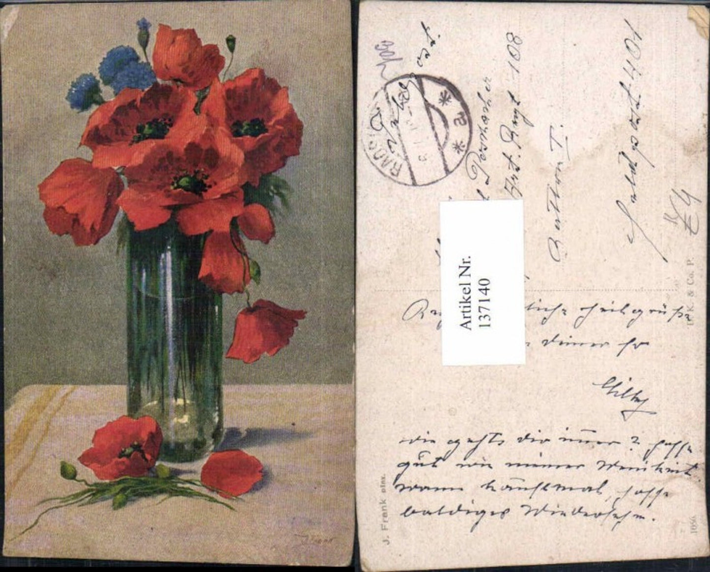 137140,Blumen Dotterblumen vase