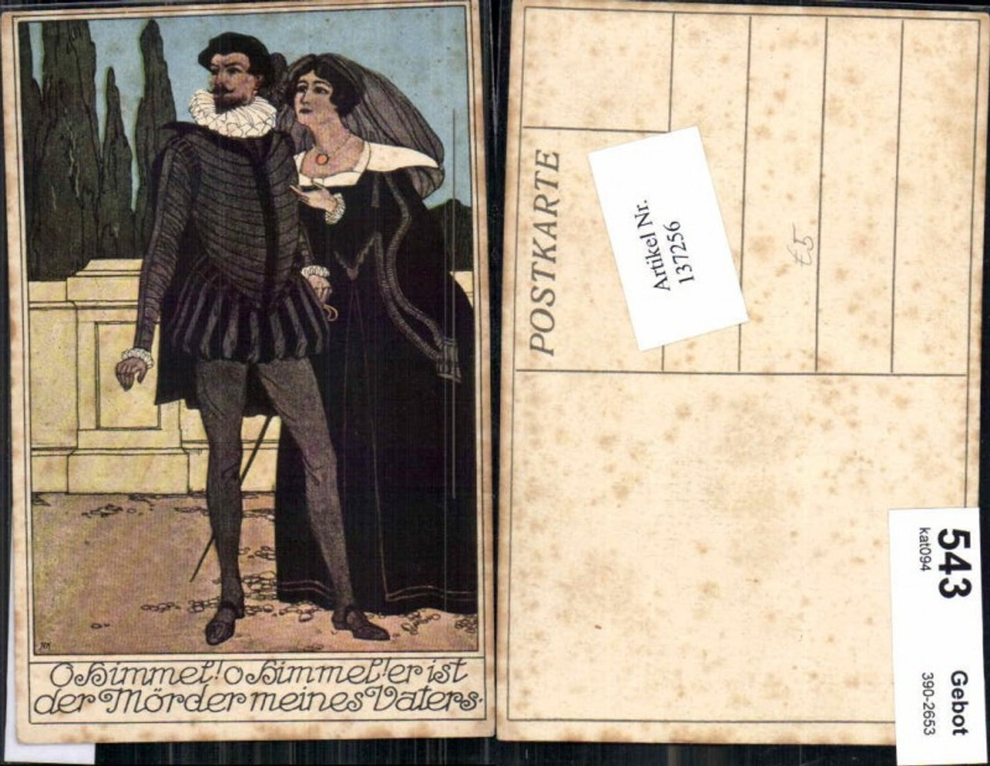 137256,Himmel o Himmel der Mörder meines Vaters Frau schleier