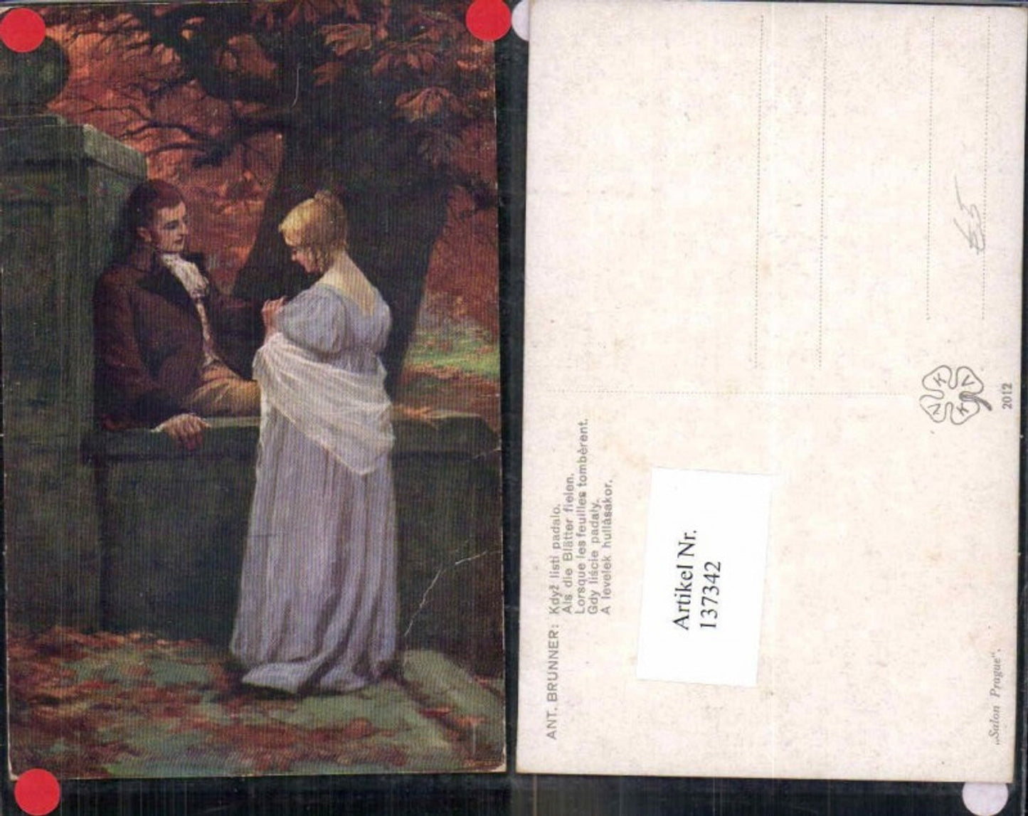 137342,Anton Brunner Als die Blätter fielen