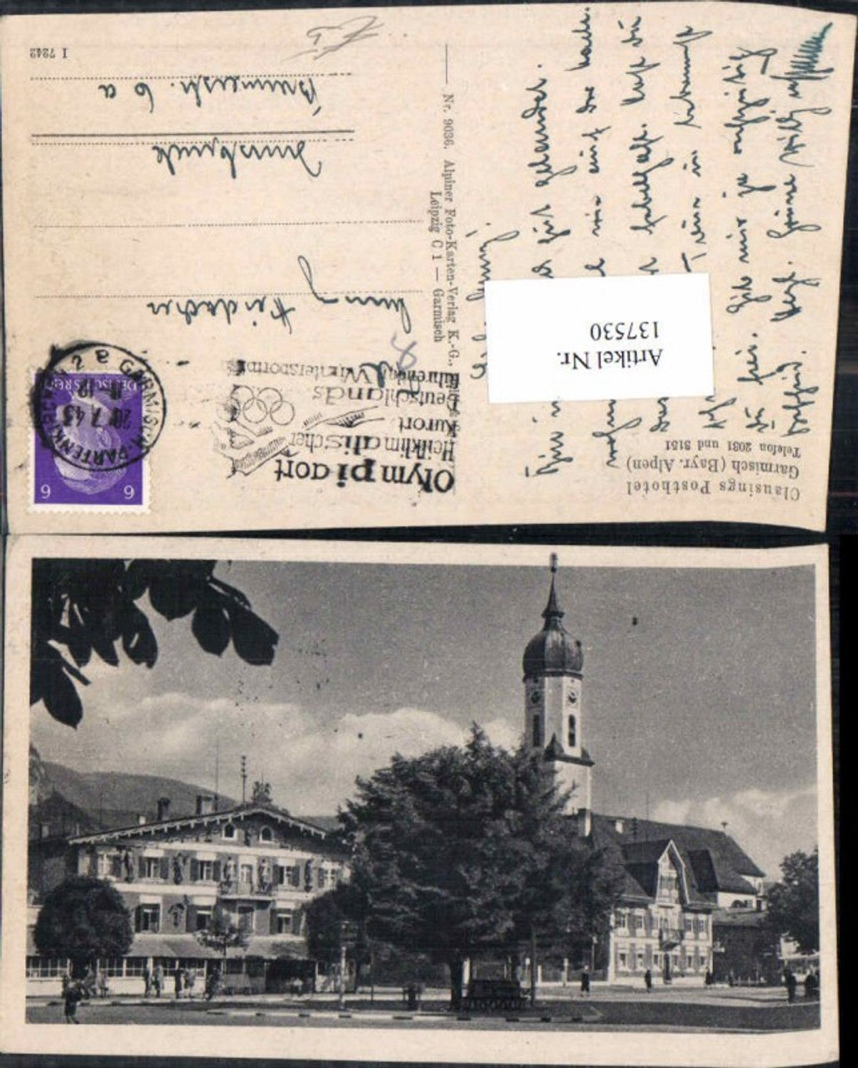 137530,Garmisch Partenkirchen Hotel Kirche Platz