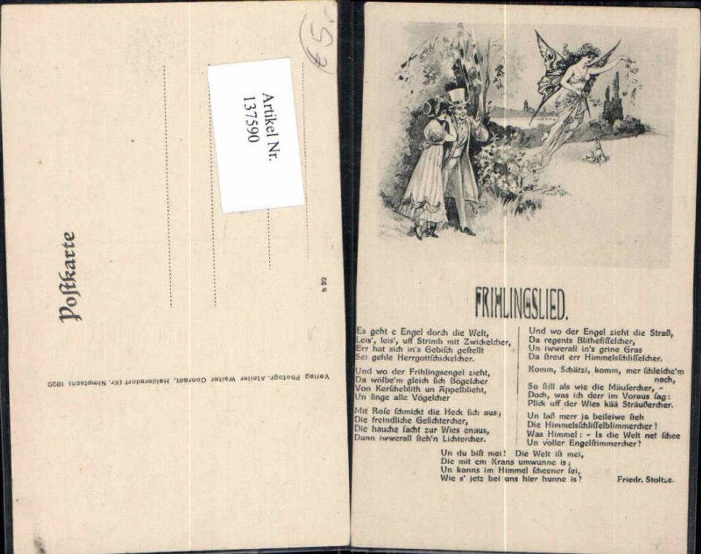 137590,Frihlingslied Engel Friedrich Stoltze