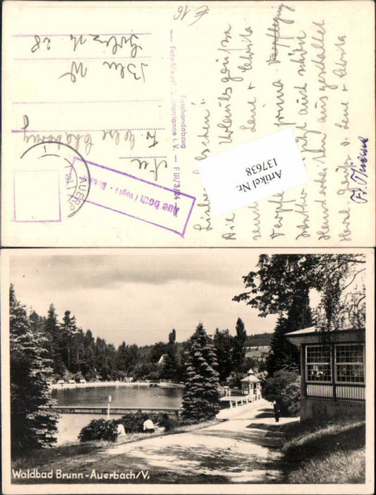 137638,FotoAK Waldbad Brunn Auerbach im Vogtland