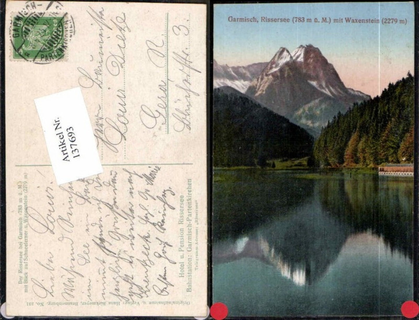 137693,Garmisch Partenkirchen Rissersee