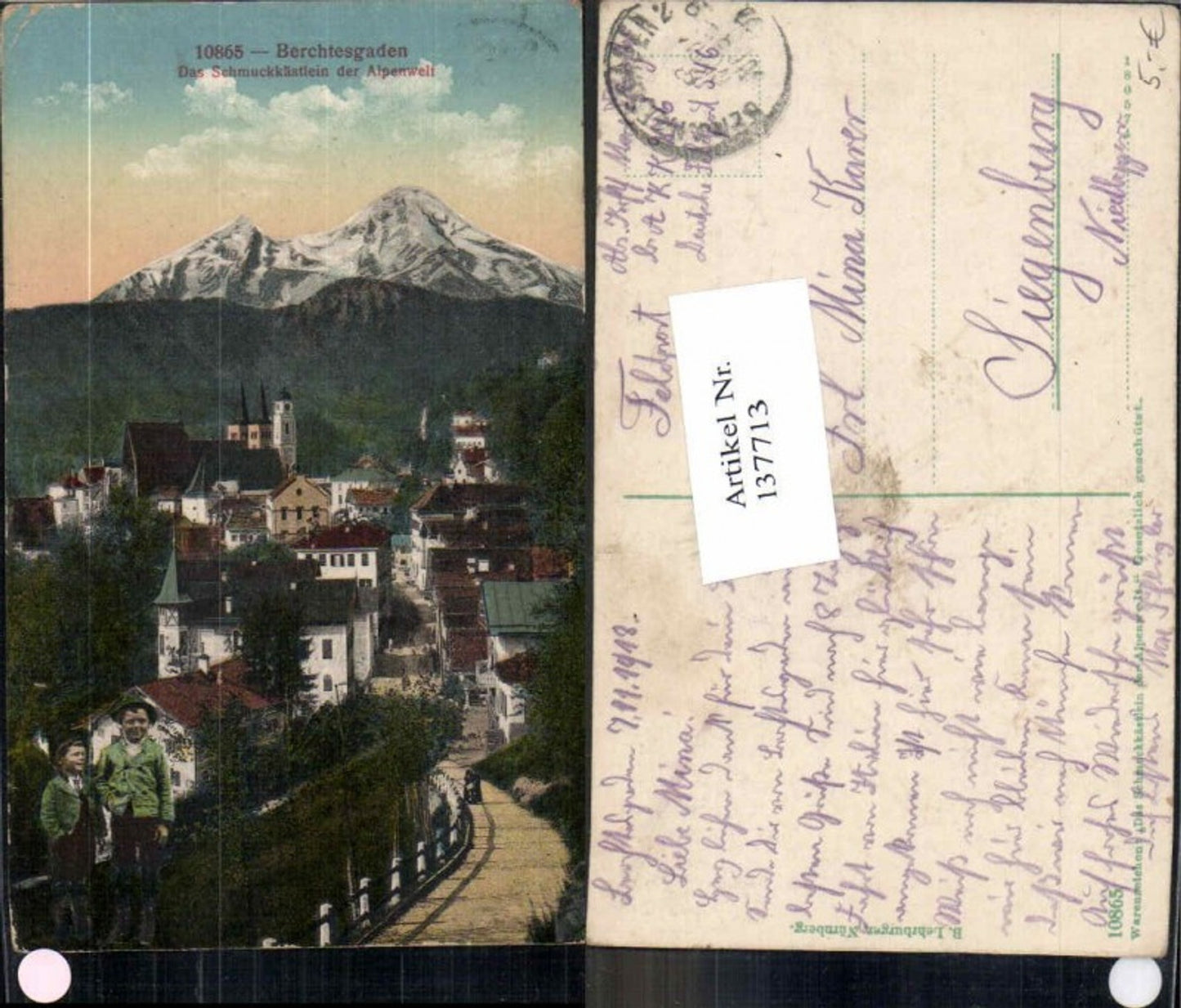 137713,Berchtesgaden Teilansicht