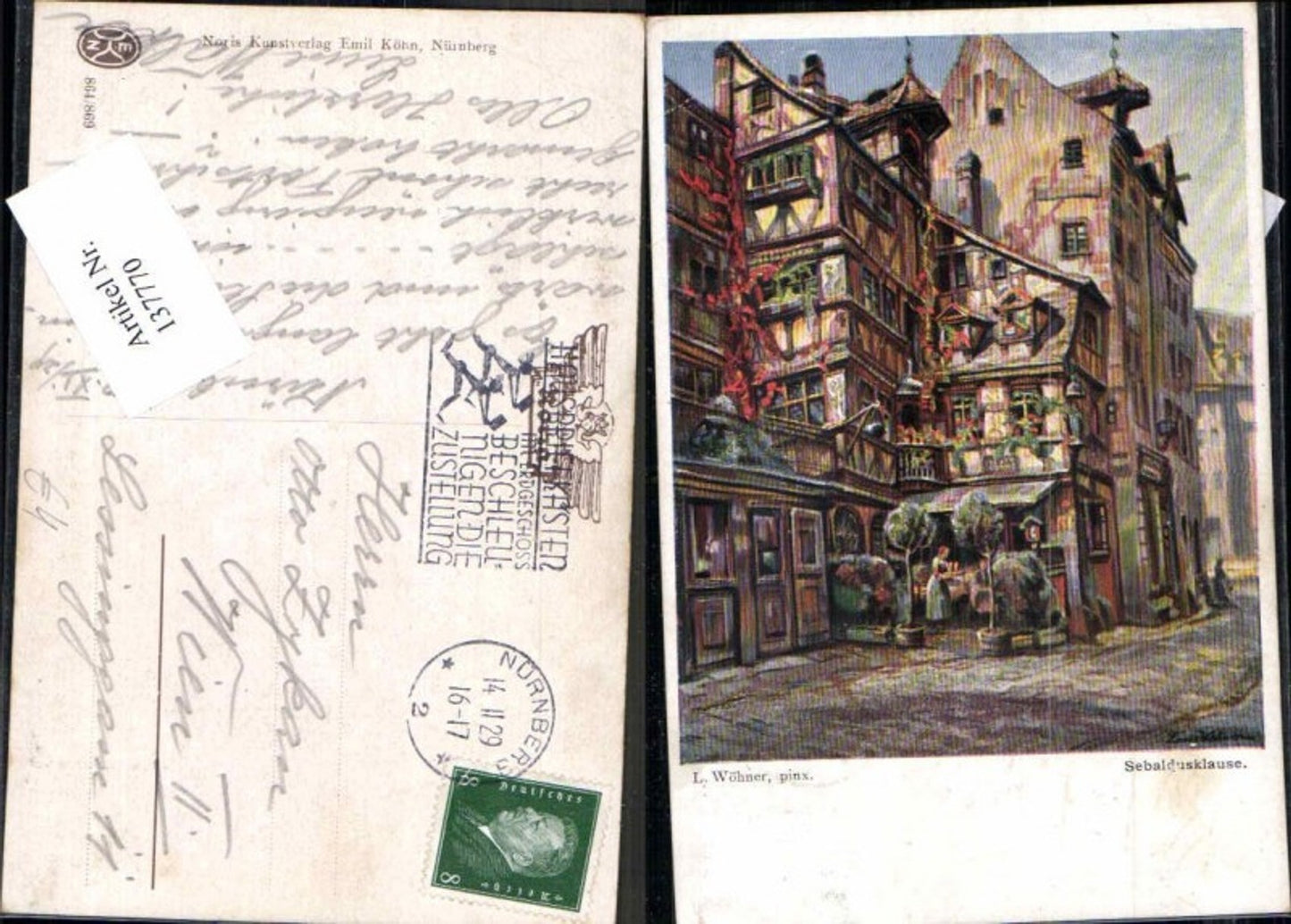 137770,L. Wöhner Sebaldusklause Nürnberg