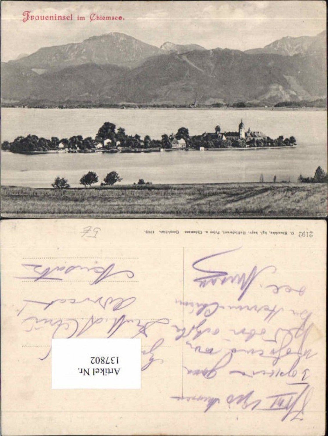 137802,Fraueninsel am Chiemsee Prien