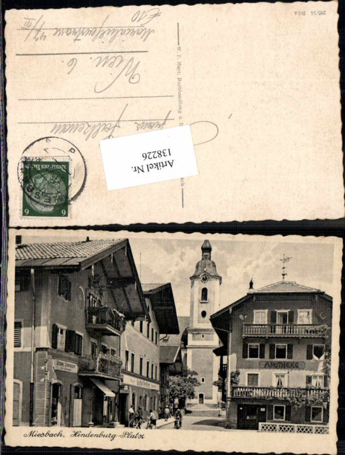 138226,Miesbach Hindenburg Platz Gasthaus Apotheke