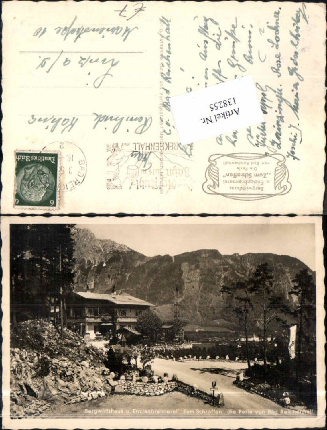 138255,Bergwirtshaus Enzianbrennerei zum Schroffen Bad Reichenhall