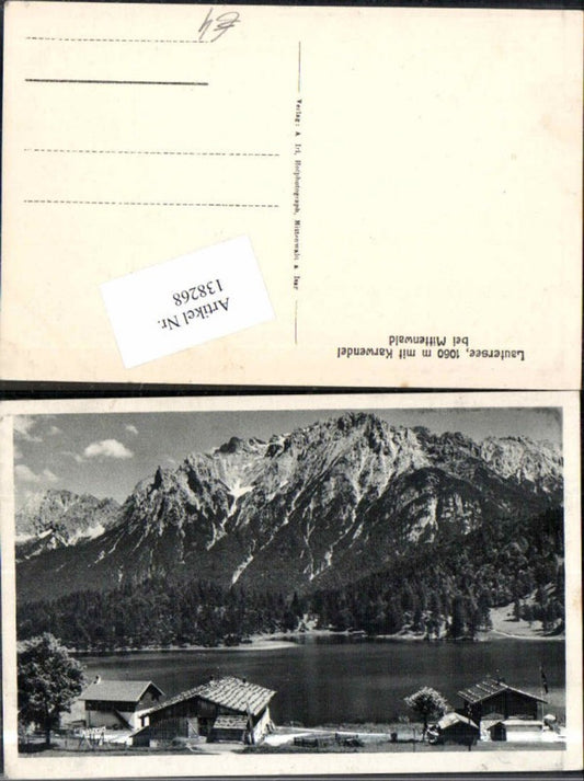 138268,Lautersee bei Mittenwald garmisch Partenkirchen