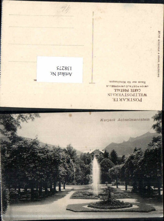 138275,Achselmannstein Axelmannstein reichenhall