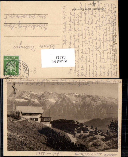 138625,Wankhaus Karwendel Partenkirchen Garmisch