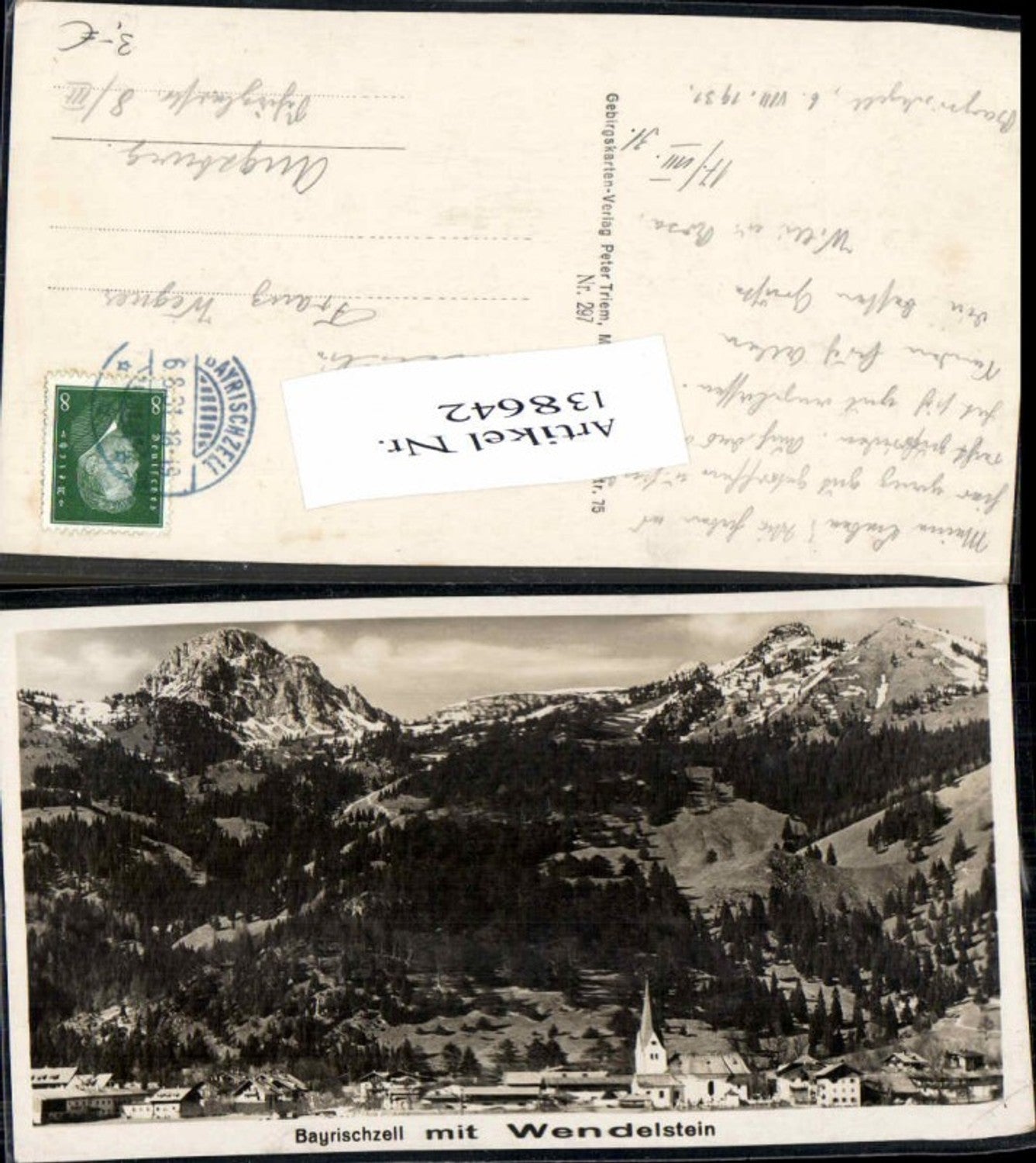 138642, Bayrischzell with Wendelstein