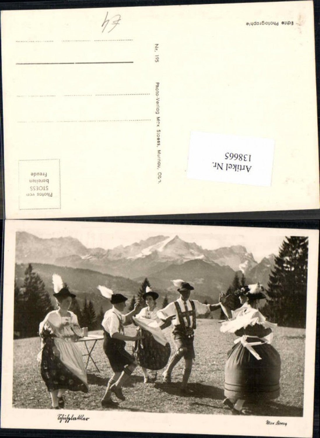 138665,Schuhplattler Tracht Murnau pub Stoess