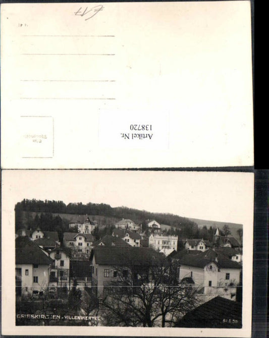 138720,Grieskirchen Partie im Villenviertel 1930