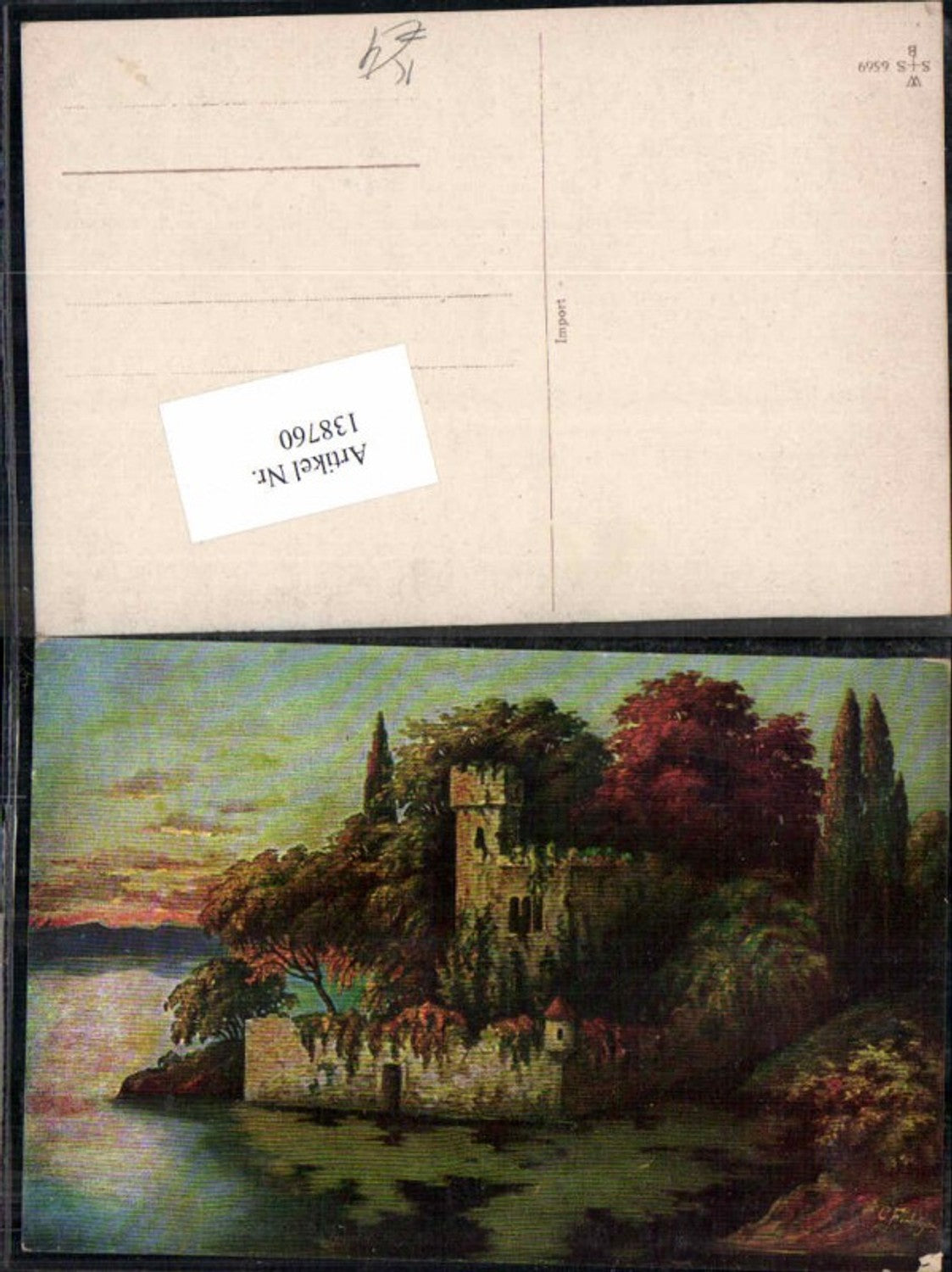 138760,G. Fiebiger Künstlerkarte