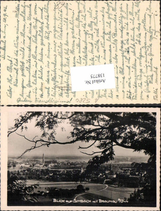 138775,Blick a. Simbach und Braunau am Inn