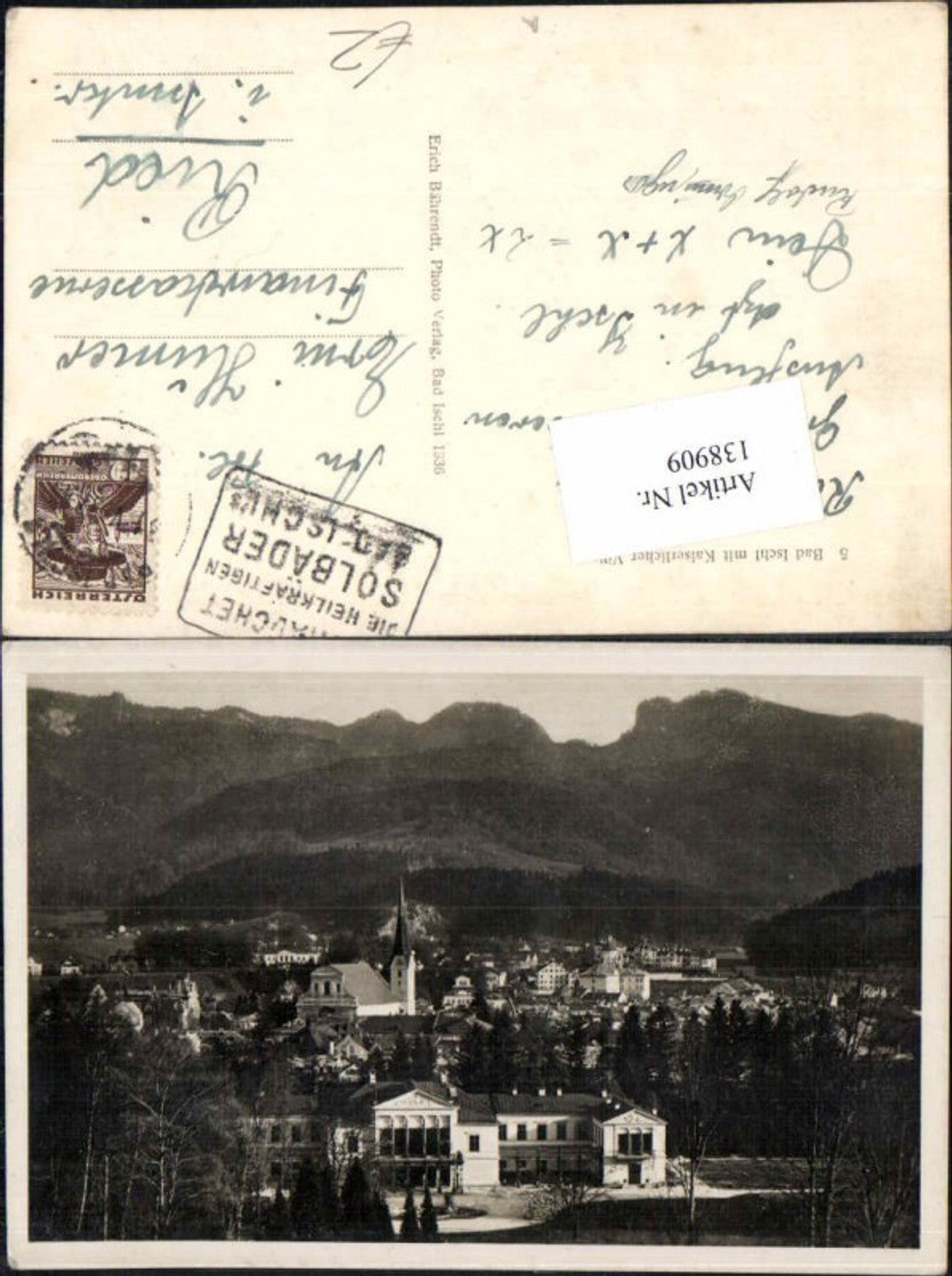 138909,Bad Ischl m. Kaiservilla