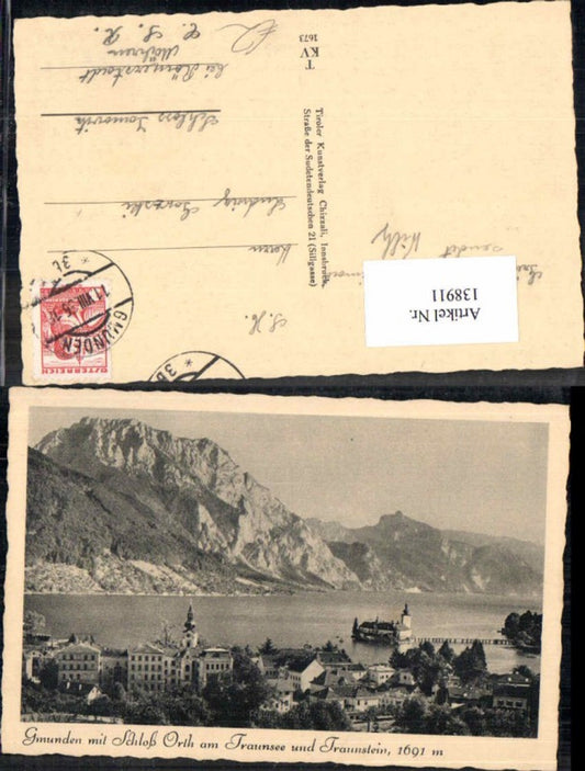 138911,Gmunden am Traunsee Schloss Ort Orth
