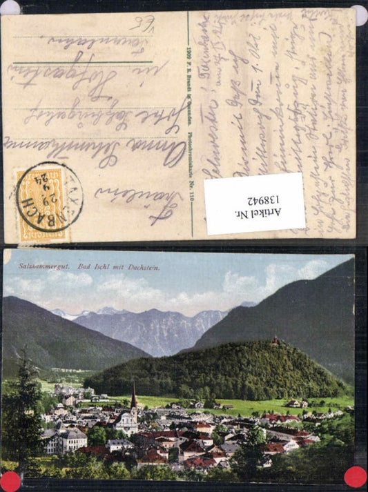 138942,Salzkammergut Bad Ischl m. Dachstein pub Brandt 110