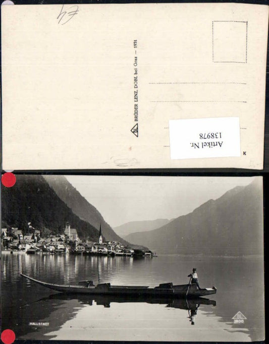 138978,Hallstatt Hallstättersee Boot