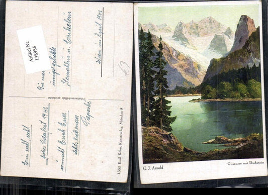 138986,G.J. Arnold Gosausee Gosau Dachstein