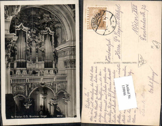 139046,St Florian Bruckner Orgel