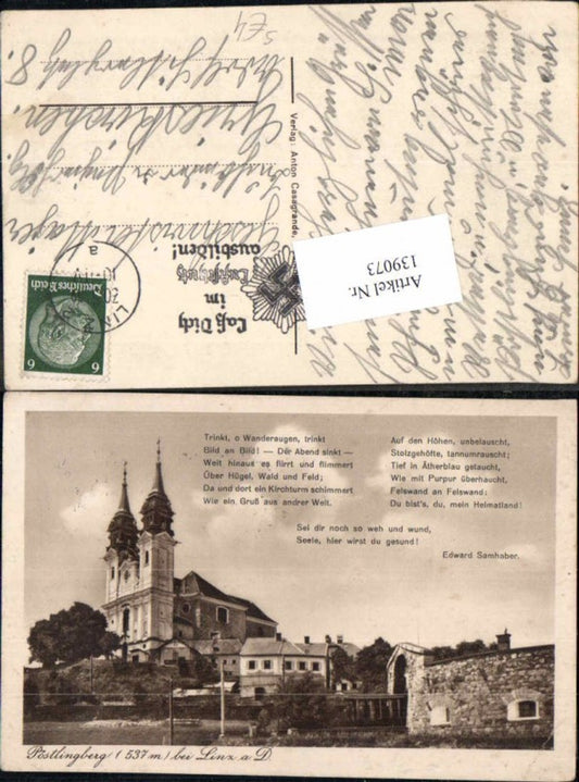 139073,Pöstlingberg bei Linz a.d. Donau Spruch