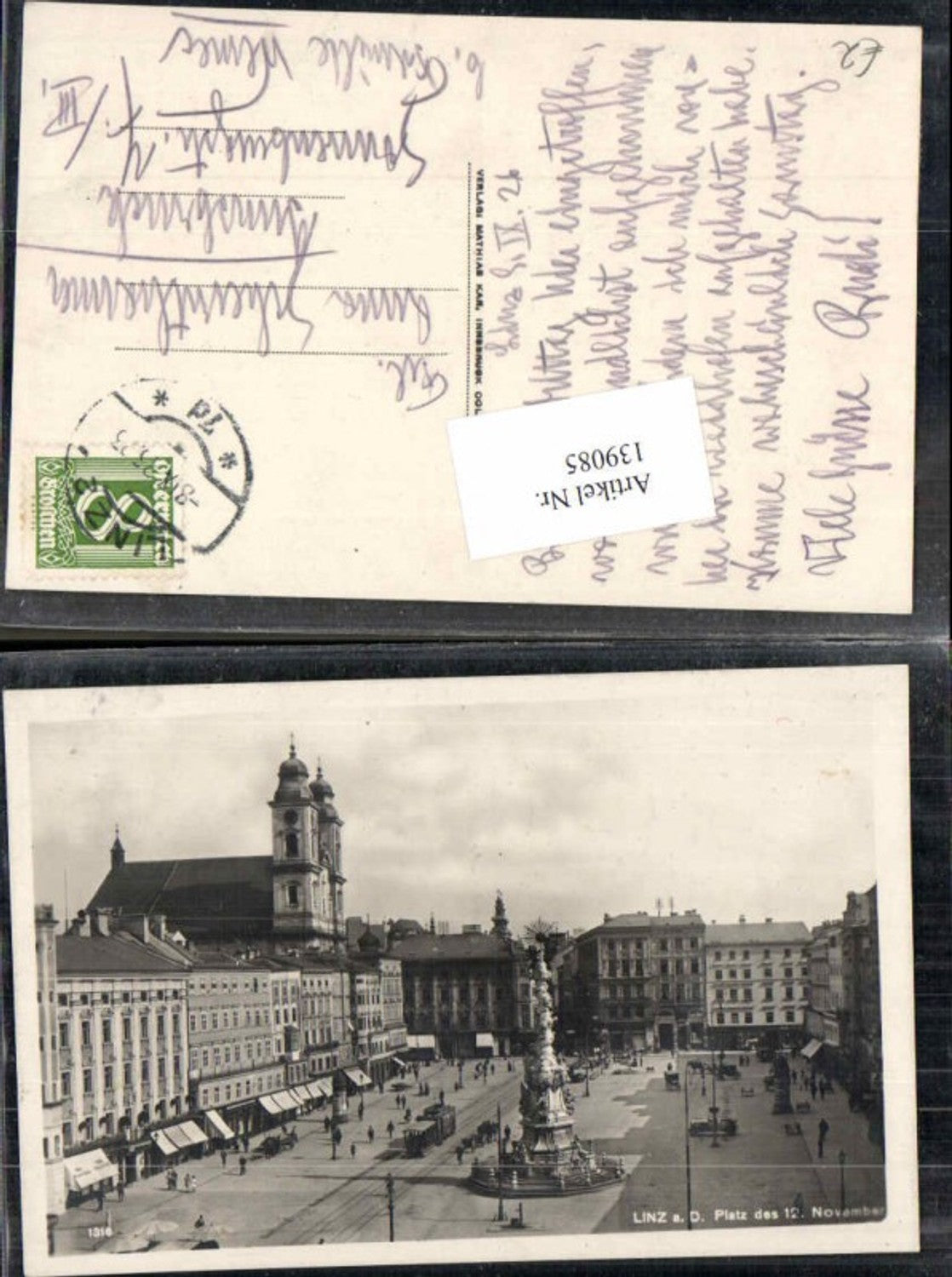 139085,Linz a.d. Donau Platz des 12 November