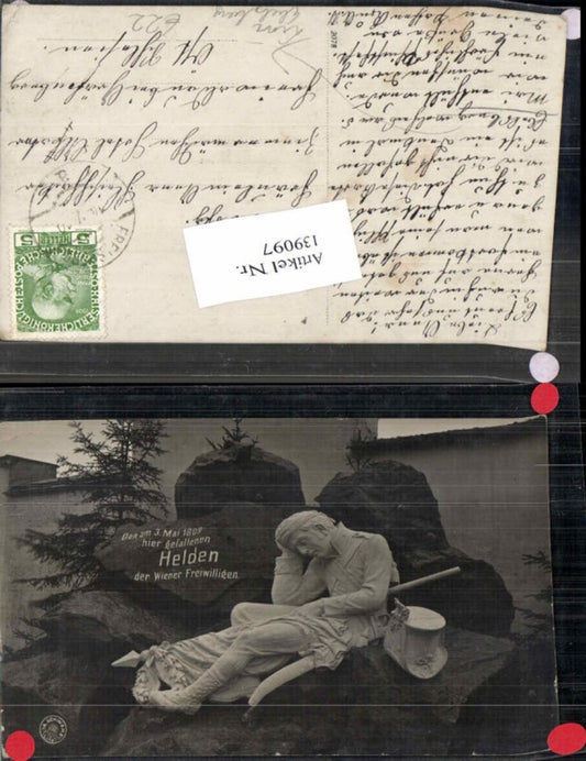 139097,Ebelsberg bei Linz a.d. Donau 1809 Denkmal Wiener Freiwillige