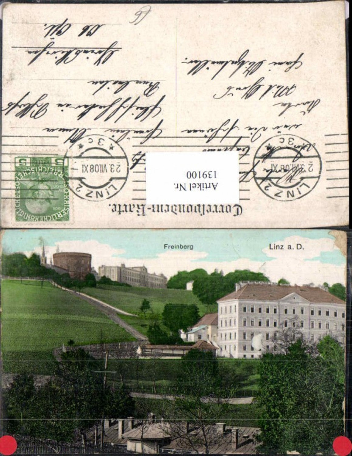 139100,Linz a.d. Donau Freinberg Detailansicht