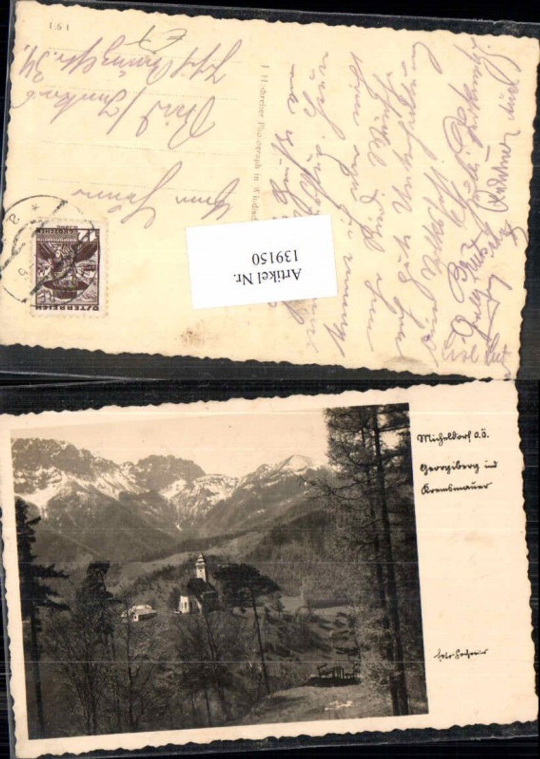 139150,Micheldorf Kirchdorf Georgiberg m. Kremsmauer