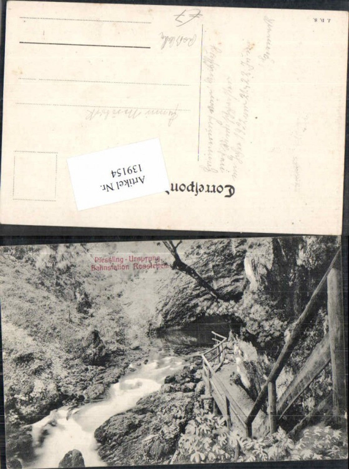 139154,Piessling Ursprung Bahnstation Rossleithen Roßleithen Windischgarsten Scharnstein