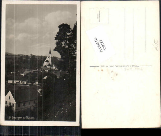 139187,Tolle AK St Georgen a.d. Gusen Mauthausen Perg 1930