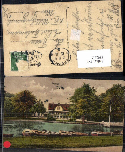 139232,Bremen Meierei Partie 1925